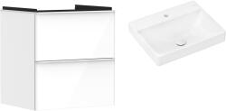 Hansgrohe Készlet szekrény Hansgrohe Xelu Q 54023700, mosdótál Hansgrohe Xelu Q 61016450