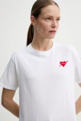 The Kooples tricou din bumbac PPYA-TSD297_00X (FTSC30036K)