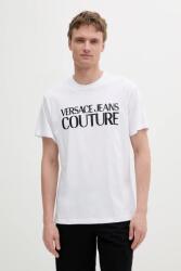 Versace Jeans Couture tricou din bumbac PPYA-TSM0JA_00X (78GAHE05.CJ00E)