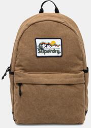 Superdry rucsac femei, culoarea maro, mare, neted, W9110415A-8MA PPYA-PKD03K_84X (W9110415A.8MA)