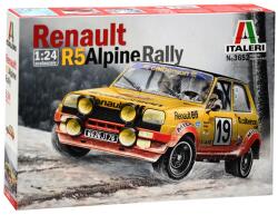 Italeri 1/24 Renault R5 Alpine Rally autómakett (3652S) - innotechshop