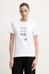 Karl Lagerfeld tricou din bumbac PPYA-TSD21B_00X (A2W17103)