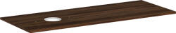 Hansgrohe Xelu Q szekrény feletti pult 136x55 cm dió 54116630