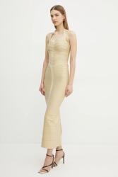 Herve Leger rochie Iris PPYA-SUD27F_GLD (HLM8505780)
