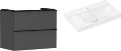 Hansgrohe Készlet szekrény Hansgrohe Xelu Q 54028670, mosdótál Hansgrohe Xelu Q 61030450