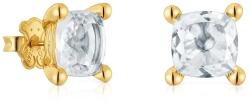 Tous cercei din argint placat cu aur Color White 99KK-AKD7IJ_SLV (1004223000)