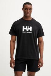 Helly Hansen tricou din bumbac HH LOGO PPYA-TSM1AG_99X (54596)