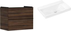 Hansgrohe Készlet szekrény Hansgrohe Xelu Q 54030670, mosdótál Hansgrohe Xelu Q 61026450