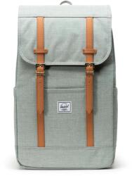 Herschel rucsac culoarea verde, mare, uni, 11397-06569-OS PPYA-PKU02Y_97X (11397.06569.OS)