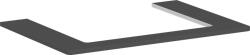 Hansgrohe Xelu Q szekrény feletti pult 78x55 cm szürke 54109910