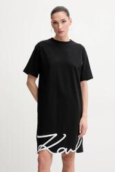 KARL LAGERFELD rochie din bumbac PPYA-SUD25Z_99X (A1W13001)