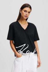 Karl Lagerfeld tricou din bumbac PPYA-TSD213_99X (A2W17104)