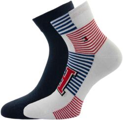 Tommy Hilfiger Men Patch zokni 39-42 pamut keverék 39 színes