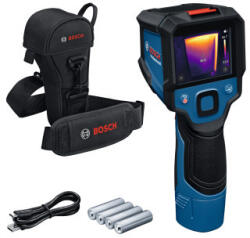 Bosch Akkus hőkamera GTC 12V-450-13 (4 x 1, 5 V-os LR6 (AA) elem + elemadapter) (0601083901)