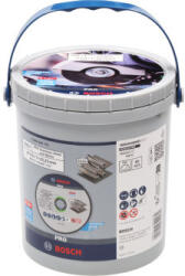 Bosch PRO Vágókorong inox/fémre 115 x 1, 0 x 22, 2 mm St. Steel & Metal vödrös kiszerelés (100 db) (2608626112)