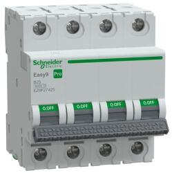Schneider Electric Schneider kismegszakító 4P B 25A 6kA Easy9 Pro EZ9F27425 (EZ9F27425)