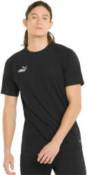 PUMA Póló Puma Teamfinal Casuals Tee, Fekete, Férfiak S fekete