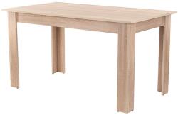 Leziter Yorki Standard étkezőasztal 140x80 cm sonoma tölgy (LYET140ST) - arkibau