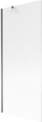 Mexen Next paravan de cadă cu 1 canat 80 x 150 cm, dungi, gun metal - 895-080-000-00-09-95 (895-080-000-00-09-95)
