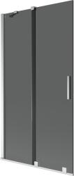Mexen Velar paravan cadă cu 2 uși culisante 100 x 150 cm, grafit, crom - 896-100-000-41-01 (896-100-000-41-01)