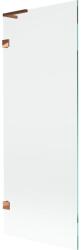 Mexen Lunar L paravan cadă cu 1 panou 70 x 150 cm, transparent, aur roz - 897L-070-000-60-00 (897L-070-000-60-00)