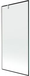 Mexen Next paravan de baie 1-canat 90 x 150 cm, ramă neagră, nichel periat - 895-090-000-00-70-97 (895-090-000-00-70-97)