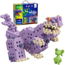 Marioinex Mini Waffle dinoszaurusz építőkocka szett 148 db, Diplodocus + T-Rex figura (21724)