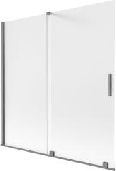 Mexen Velar paravan de cadă cu 2 uși glisante 160 x 150 cm, mat, gun metal - 896-160-000-31-95 (896-160-000-31-95)