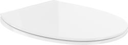 Mexen Egg capac WC cu cădere lentă slim, duroplast, alb lucios - 39243000 (39243000)