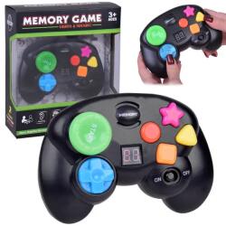 Jokomisiada Elektronikus fény- és hangos memóriajáték, gamepad alak, LCD számláló (17200)