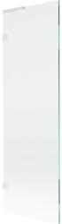 Mexen Lunar L paravan de cadă cu 1 panou 60 x 150 cm, transparent, alb - 897L-060-000-20-00 (897L-060-000-20-00)