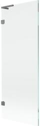 Mexen Lunar L paravan cadă 1-foaie 70 x 150 cm, transparent, gun metal - 897L-070-000-95-00 (897L-070-000-95-00)