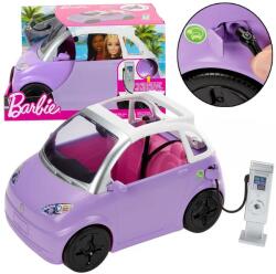 Mattel Barbie elektromos kabrió autó Barbie babáknak töltőállomással, 30 cm (21818)