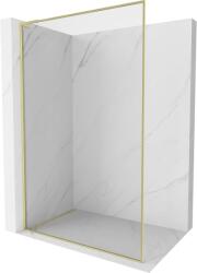 Mexen Kioto-XF L panou de duș Walk-in cu ramă 70 x 202 cm, transparent 10 mm, auriu periat - 800-070-174-55-00-XF (800-070-174-55-00-XF)