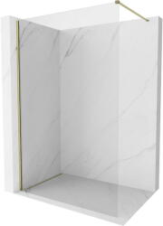 Mexen Kioto-X Panou de duș Walk-in 110 x 200 cm, transparent 10 mm, auriu - 800-110-101-50-00-X (800-110-101-50-00-X)
