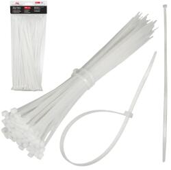 Maclean UV-álló fehér nylon kábelrögzítő kötegelő 3, 6×250 mm, 100 db (70940)