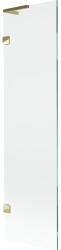 Mexen Lunar L paravan de baie cu 1 panou 50 x 150 cm, transparent, auriu - 897L-050-000-50-00 (897L-050-000-50-00)