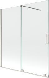 Mexen Velar paravan de duș cu 2 aripi, glisant, 150 x 150 cm, transparent, nichel periat - 896-150-000-01-97 (896-150-000-01-97)