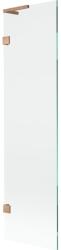 Mexen Lunar L paravan cadă cu 1 aripă 50 x 150 cm, transparent, cupru periat - 897L-050-000-65-00 (897L-050-000-65-00)