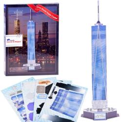  3D kirakó One World Trade Center, 23 db-os készlet, 63 cm modell (16976)