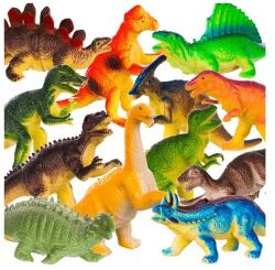 Kruzzel Dinoszaurusz figura szett, 12 db, PVC, 8, 5-12, 5 cm (00023434)