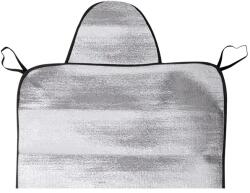  Szélvédő takaró nap- és fagyvédő autóhoz, 196, 5×69, 5 cm, ezüst