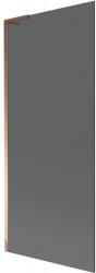 Mexen Next L paravan cadă cu 1 canat 80 x 150 cm, grafit, aur roz - 895-080-000-03-40-60 (895-080-000-03-40-60)