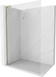 Mexen Kioto-X L panou de duș Walk-in 60 x 200 cm, transparent 10 mm, auriu - 800-060-107-50-00-X (800-060-107-50-00-X)