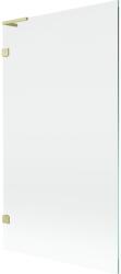 Mexen Lunar L perete de cadă 1-panou 100 x 150 cm, transparent, auriu periat - 897L-100-000-55-00 (897L-100-000-55-00)