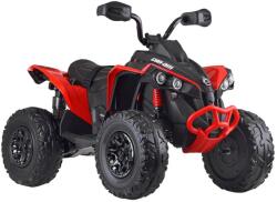 Jokomisiada Gyermek elektromos quad 24 V, 2×200 W motor, EVA kerekek, bőrülés (20363)