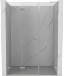 Mexen Lunar-F L uși de duș pliabile stânga 150 cm, transparent, nichel periat - 836SL-150-050-97-00-L (836SL-150-050-97-00-L)