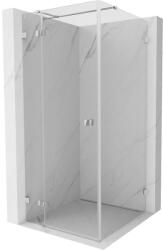 Mexen Lunar T cabină de duș pivotantă stânga 110 x 110 cm, transparent, crom - 834T-110-110-01-00-L (834T-110-110-01-00-L)