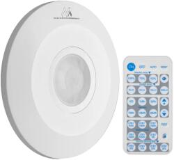 Maclean PIR mozgásérzékelő 360°, 8 m, távirányítóval, max. 2000 W, IP20, mennyezeti (83311)