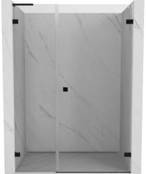 Mexen Lunar-B L ușă de duș cu deschidere pe dreapta 125 cm, transparentă, neagră - 832SL-125-050-70-00-P (832SL-125-050-70-00-P)